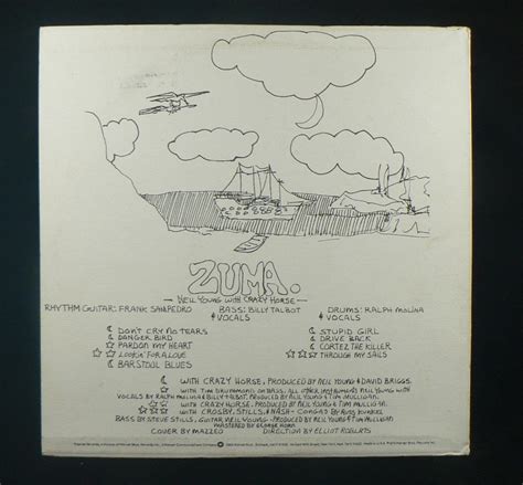 Neil Young - Zuma LP, VG+, 1st Pressing – Guitar Gallery of Alabama