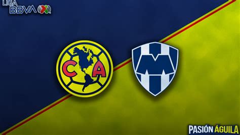 Fecha Canal y Horario del partido Club América vs Rayados de Monterrey