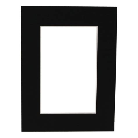 Poster Black Single Aperture Mount 8 X 6 Inches Hobbycraft