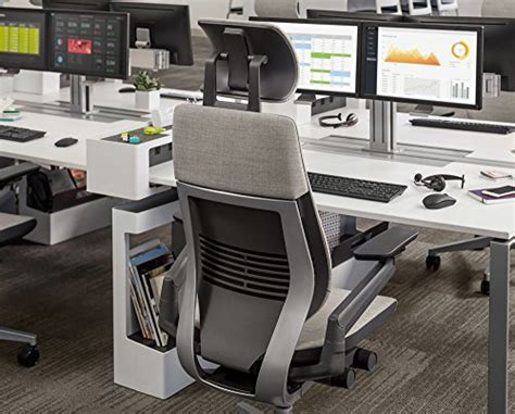 Steelcase Gesture Office Desk Chair With Headrest Plus Lumbar Support