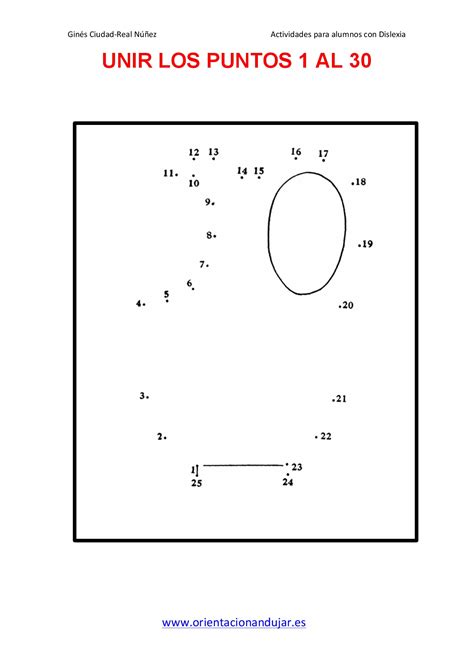 Motricidad y números del 1 al 30 Super colección vamos a unir puntos y