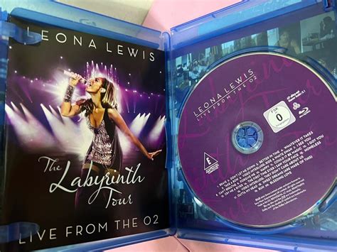 Leona Lewis The Labyrinth Tour Live At The O2 Blu Ray 興趣及遊戲 音樂樂器 And 配件 音樂與媒體 Cd 及 Dvd