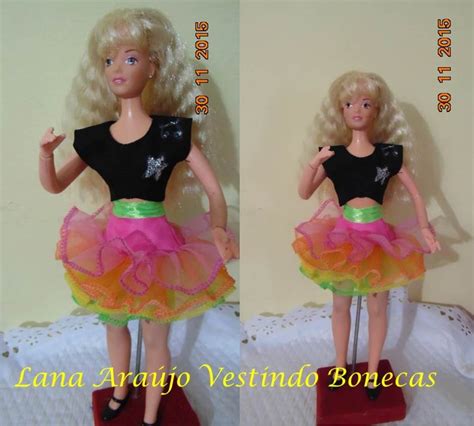 Lana Araújo Vestindo as bonecas Boneca Xuxa Mino Angelica Estrela