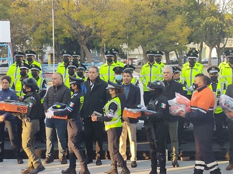 Video desde Puebla Elementos de tránsito portarán cámaras corporales y