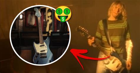 La Guitarra Que Kurt Cobain Utilizó En El Videoclip De Smells Like