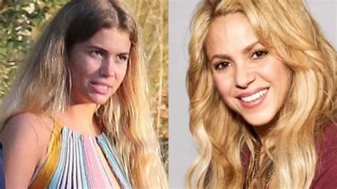 El curioso parecido entre nueva novia de Piqué y Shakira 24horas