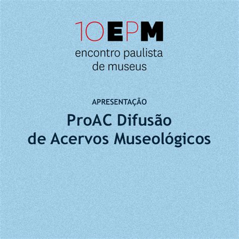 Epm Ter Apresenta O De Projetos Premiados Em Editais Do Proac