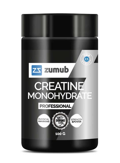 Monohidrato De Creatina Profesional Zumub Precio M S Bajo