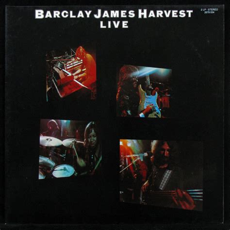 Barclay James Harvest Live Lp Ex Ex