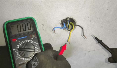 Test Wires With Multimeter