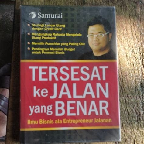 Jual Buku Tersesat Di Jalan Yang Benar Original Shopee Indonesia