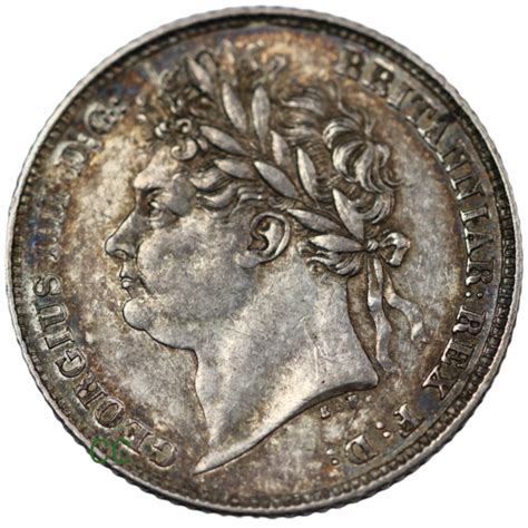 1825 Sixpence Gvf Ef Colonialcollectables Buying And Selling Coins