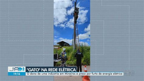 V Deo Empres Rio Preso Suspeito De Fazer Gato E Furtar Energia Em