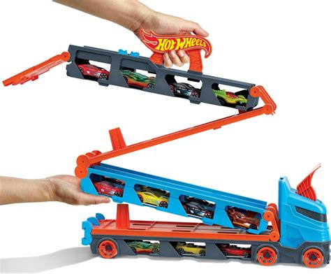 Hot Wheels City Transporter Autek Tory Wyścigowe auta GVG Ceny i