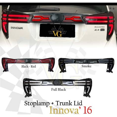 Jual Stoplamp Innova Reborn Tailight Trunklid Model Sonar Shopee