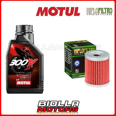 Kit Tagliando Suzuki Dr125 Se Raider 1985 Filtro Olio Motul 300v 10w40