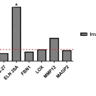 Gene expression analysis of normal and altered elastin isoforms after ...