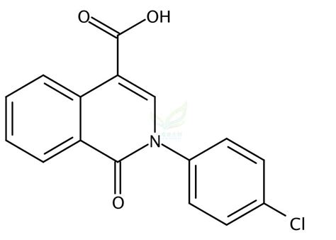 2 4 Chlorophenyl 1 Oxo 1 2 Dihydroisoquinoline 4 Carboxylic Acid 78364