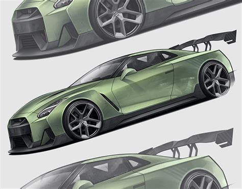 Nissan GT-R35 '23 :: Behance