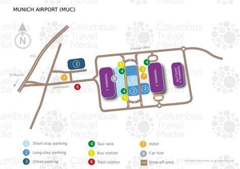 Munich Airport Parking Map