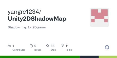 GitHub - yangrc1234/Unity2DShadowMap: Shadow map for 2D game.