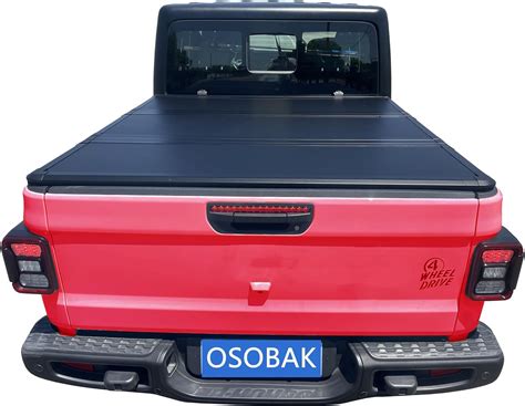 Osobak 82 Hard Tri Fold Truck Bed Cover Compatible For 2014 2025 Chevy Silverado