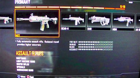 Black Ops 2 Assault Rifles Youtube