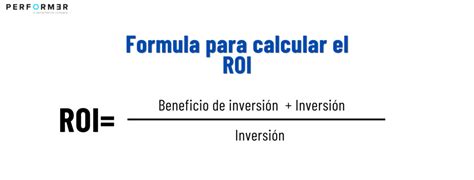 ¿qué Es El Retorno De La Inversión Roi Performer