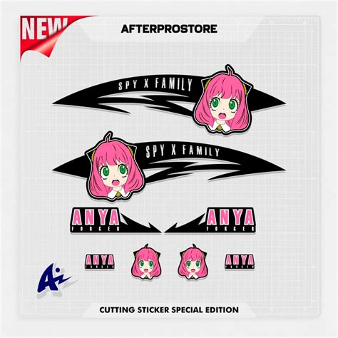 Sticker Cutting Fazzio Motif Anya Forger Sticker Cutting Special