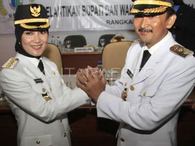 Pelantikan Bupati Lebak Antara Foto