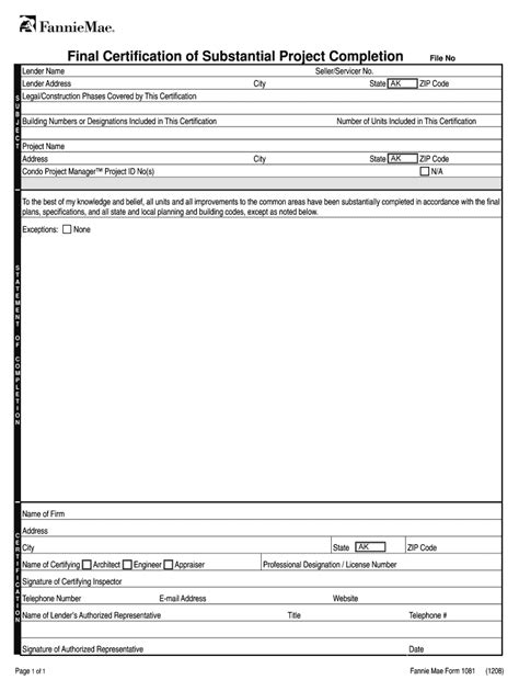 Fnma Fillable Bpo Form Printable Forms Free Online