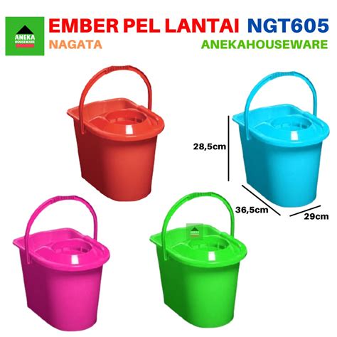 Jual Ember Peras Mop Pel Lantai Italia NGT605 Nagata Shopee Indonesia