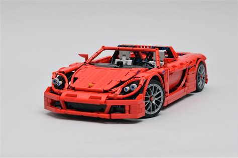 Lego Moc Porsche Carrera Gt 110 Red By Artemy Zotov Rebrickable