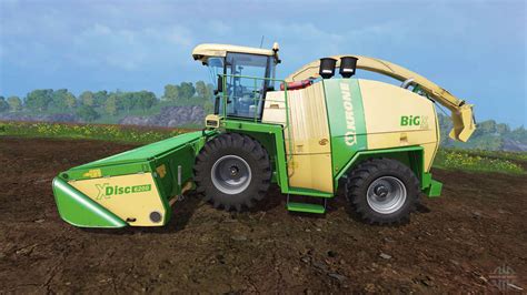 Krone Big X 1100 inluding cutters v1 1 für Farming Simulator 2015