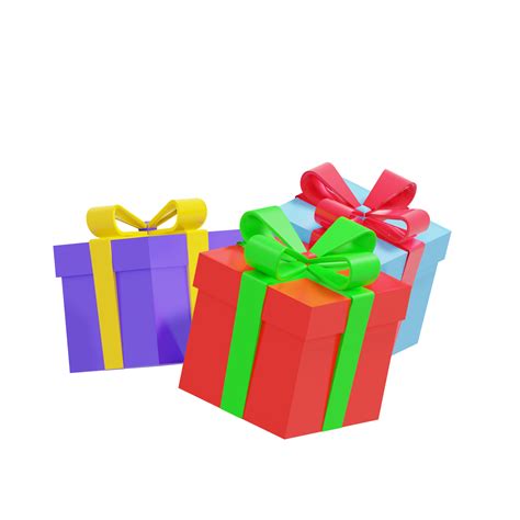 Ilustración 3d Del Tema Del Día De Navidad Con Caja De Regalo 9336050 Png