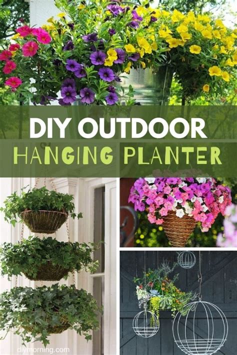 32 Creative Diy Outdoor Hanging Planter Ideas And Projects