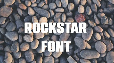 Rockstar Font Download | Dafont Online