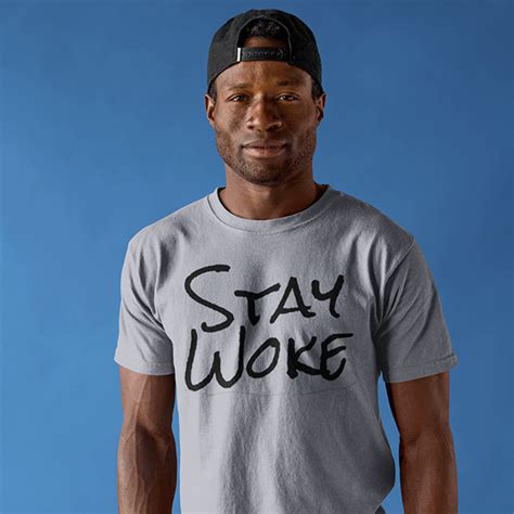 Stay Woke Mens Tee Vivian And Ellis Shop Now