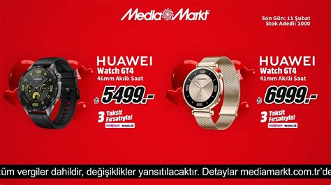 Aşkı yaşatan teknolojilerin MediaMarktla Tam Zamanı Huawei Watch