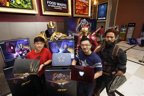 ACER เปดตวโนตบค Marvels Avengers Infinity War ลมเตดทง 3 รน