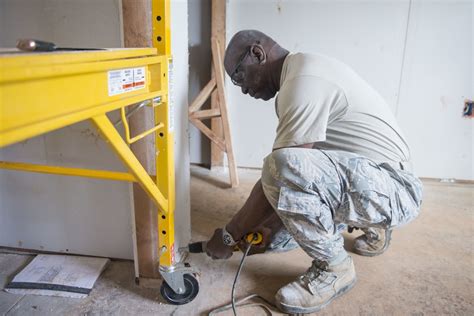 Dvids Images 147th Civil Engineering Squadron Members Build New