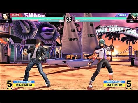 Kyo Kusanagi Vs Shun Ei Hardest Ai Kof Xv Youtube