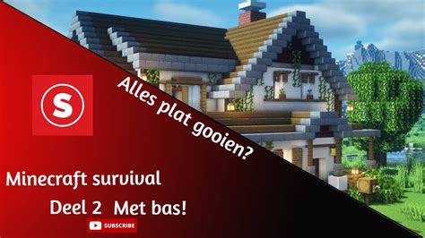 Minecraft Survival Alles Plat Gooien Minecraft Java Edition Youtube