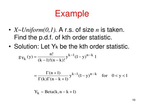 PPT - ORDER STATISTICS PowerPoint Presentation, free download - ID:4662528