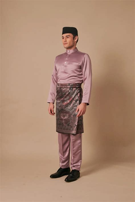 SIPO 2024 EID BAJU MELAYU MODEN IN LAVENDER PURPLE Buy Melayu