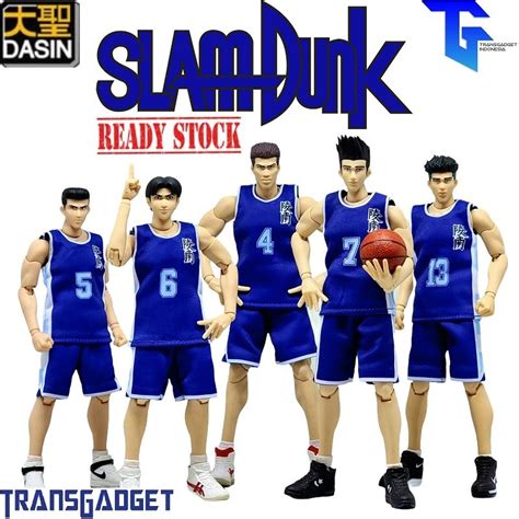 Jual Dasin Model Slam Dunk Team Ryonan BLUE Jersey Sendoh Uozumi