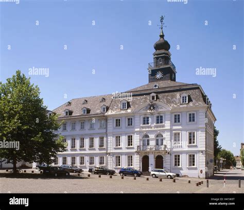 Germany, Saarland, Saarbrucken, castle square, old city hall, Europe ...