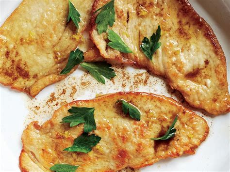 Turkey Scallopini With Brown Butter Lemon And Parsley