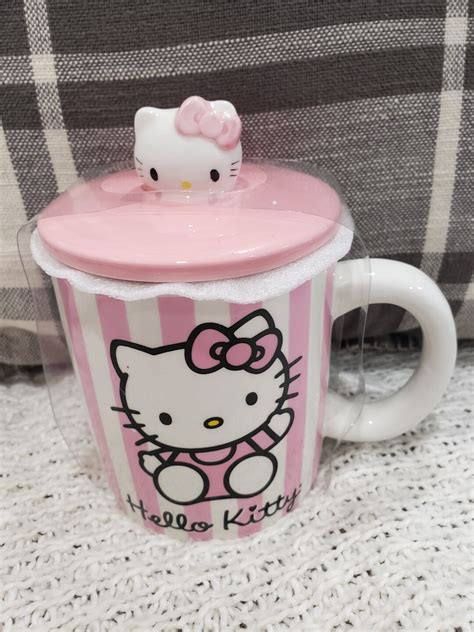 Classic Hello Kitty 18oz Mug And Hello Kitty Mug Topper Double Sided Mug Hk Collection Etsy