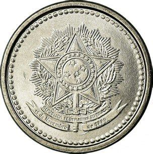 Brazilian Stainless Steel Centavo National Arms Km